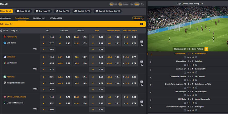 Có thể hình dung đây như game đá bóng nhưng là máy tự chơi